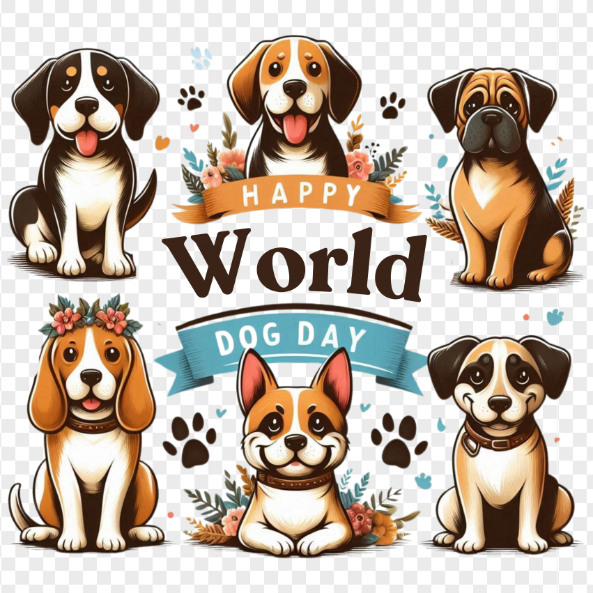 International Dog Day , World Dog Day , Puppy,Happy , Dog , World , Pet 