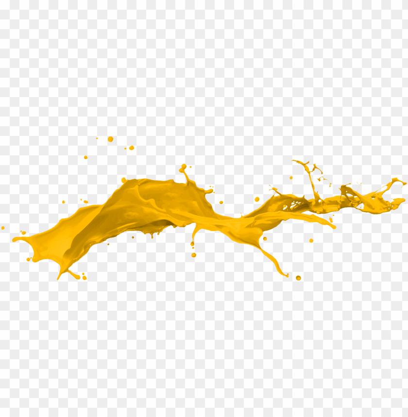 yellow paint splash png, splash,yellow,paint,png