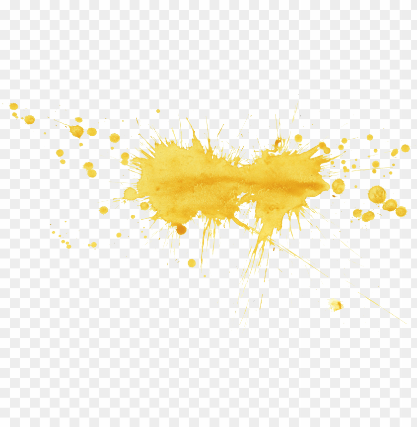 yellow paint splash png, splash,yellow,paint,png