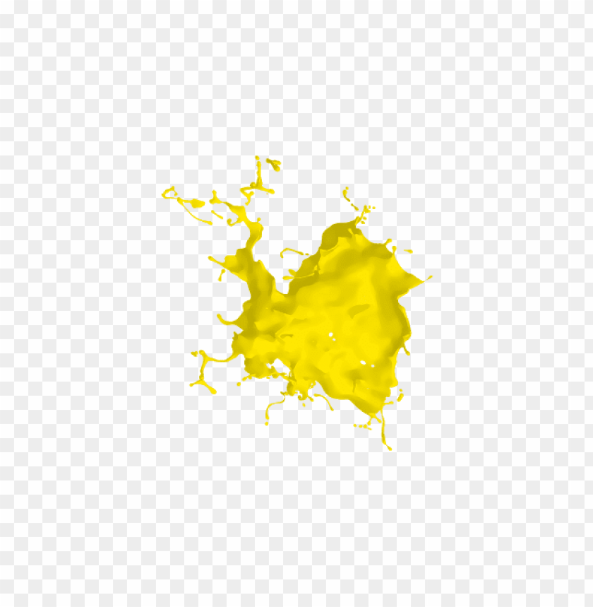 yellow paint splash png, splash,yellow,paint,png