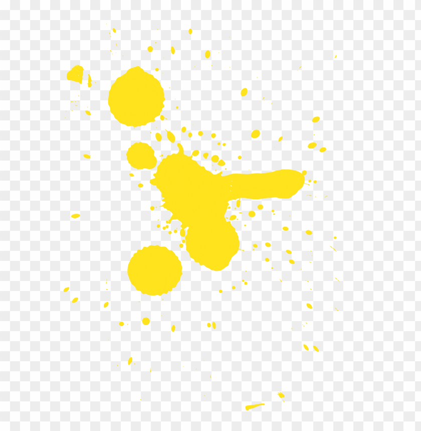 yellow paint splash png, splash,yellow,paint,png