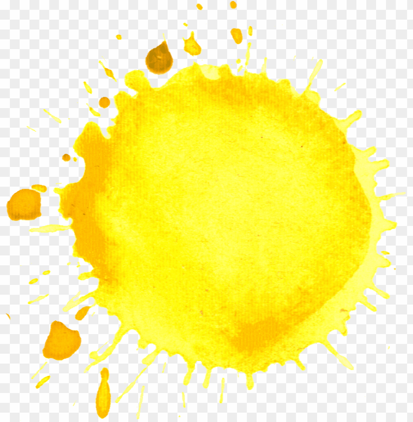 yellow paint splash png, splash,yellow,paint,png