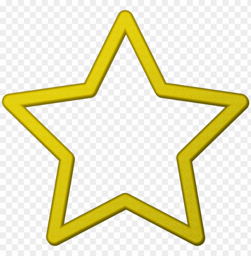 yellow star border frame png