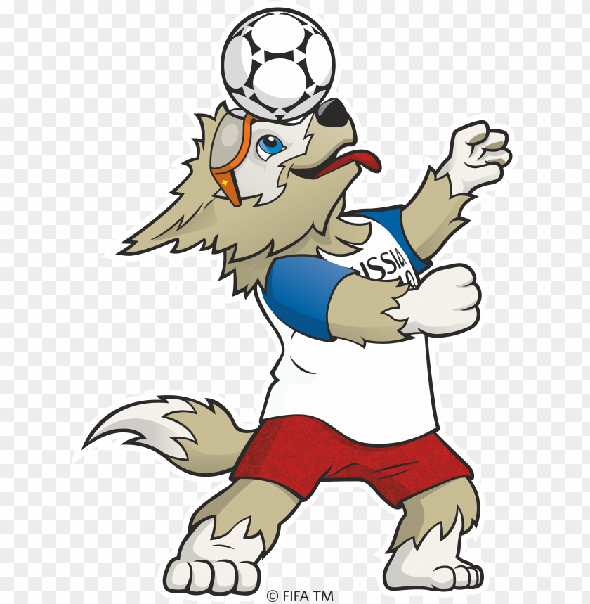 Mascot, sports mascot, cartoon character, soccer fan, FIFA World Cup